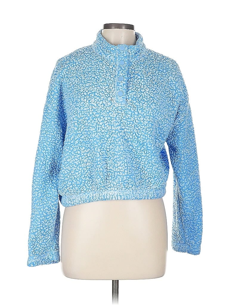 Click to view more detailed imagery on our partner's website Pre-owned Pacsun Fleece Jacket In Blue