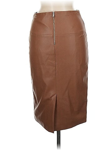Karen Millen Faux Leather Skirt (view 2)