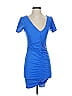 Open Edit Blue Cocktail Dress Size XS - photo 1