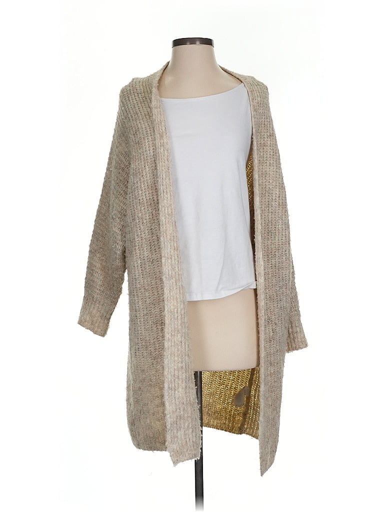 Pre-owned William Rast Cardigan Sweater In Brown