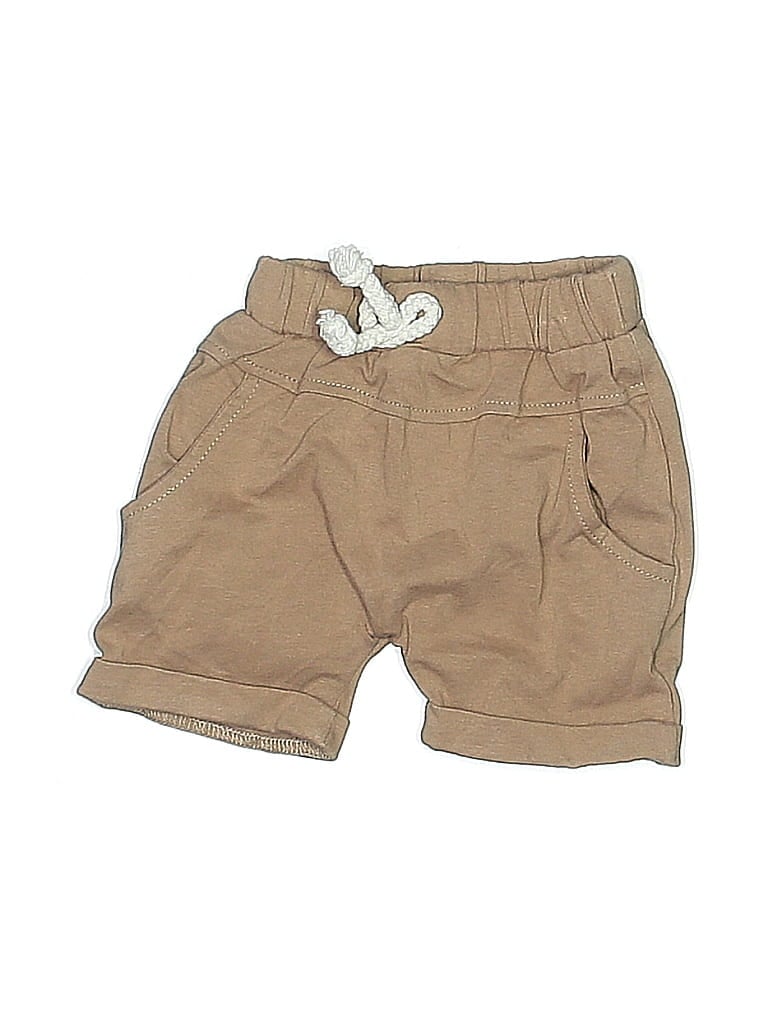 Pre-owned Unbranded Babies' Khaki Shorts In Brown