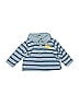 Kyle & Deena Blue Long Sleeve Polo Size 0-3 mo - photo 1