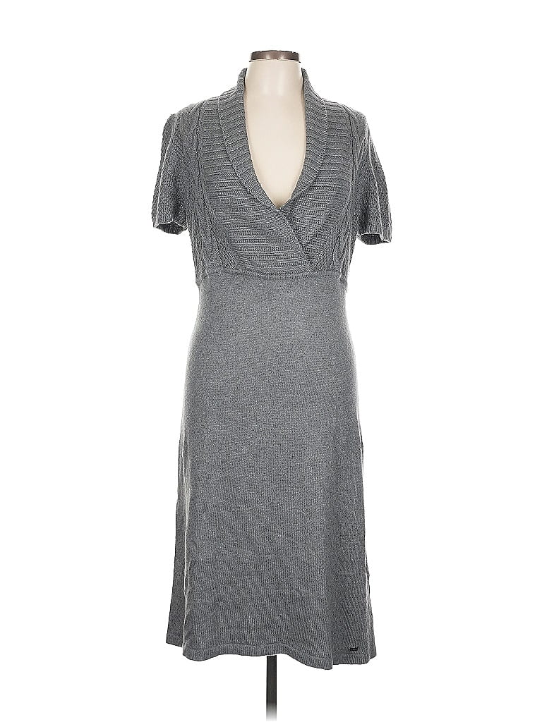 Pre-owned S.oliver Casual Dress In Gray