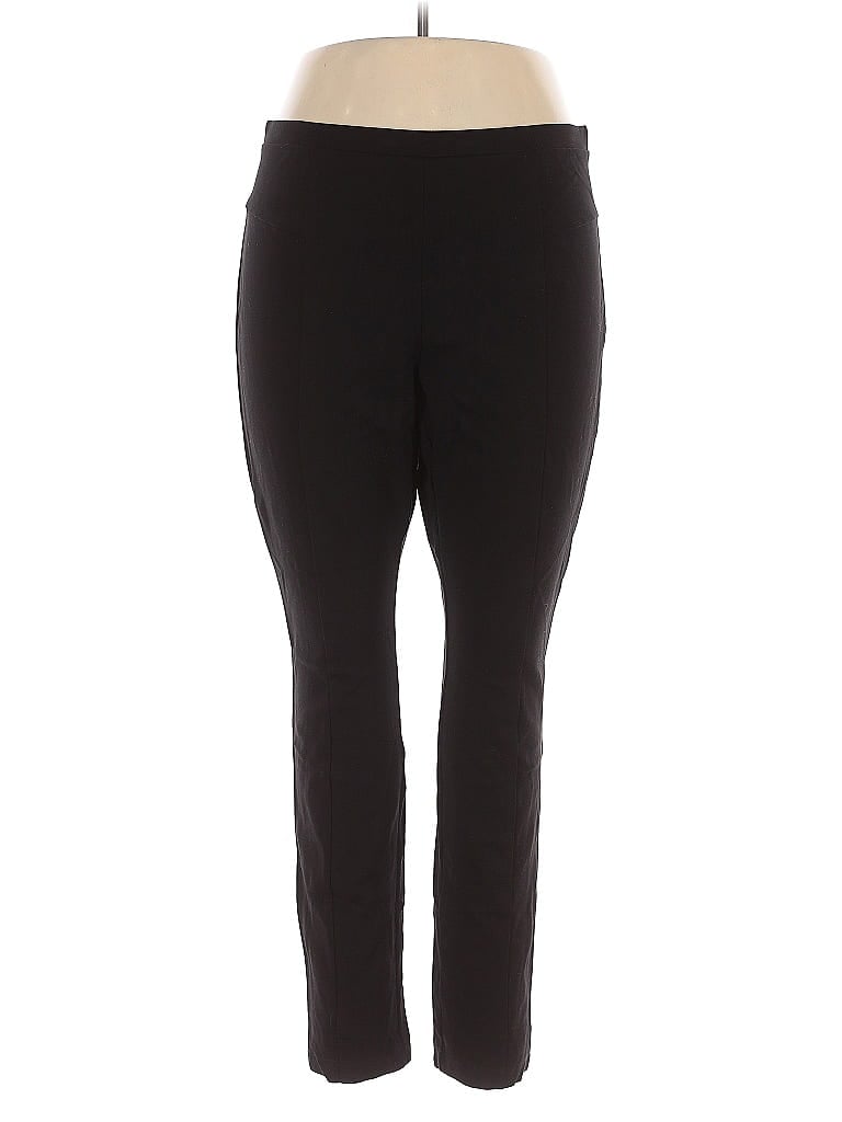 Pre-owned Nic + Zoe Active Pants In Black