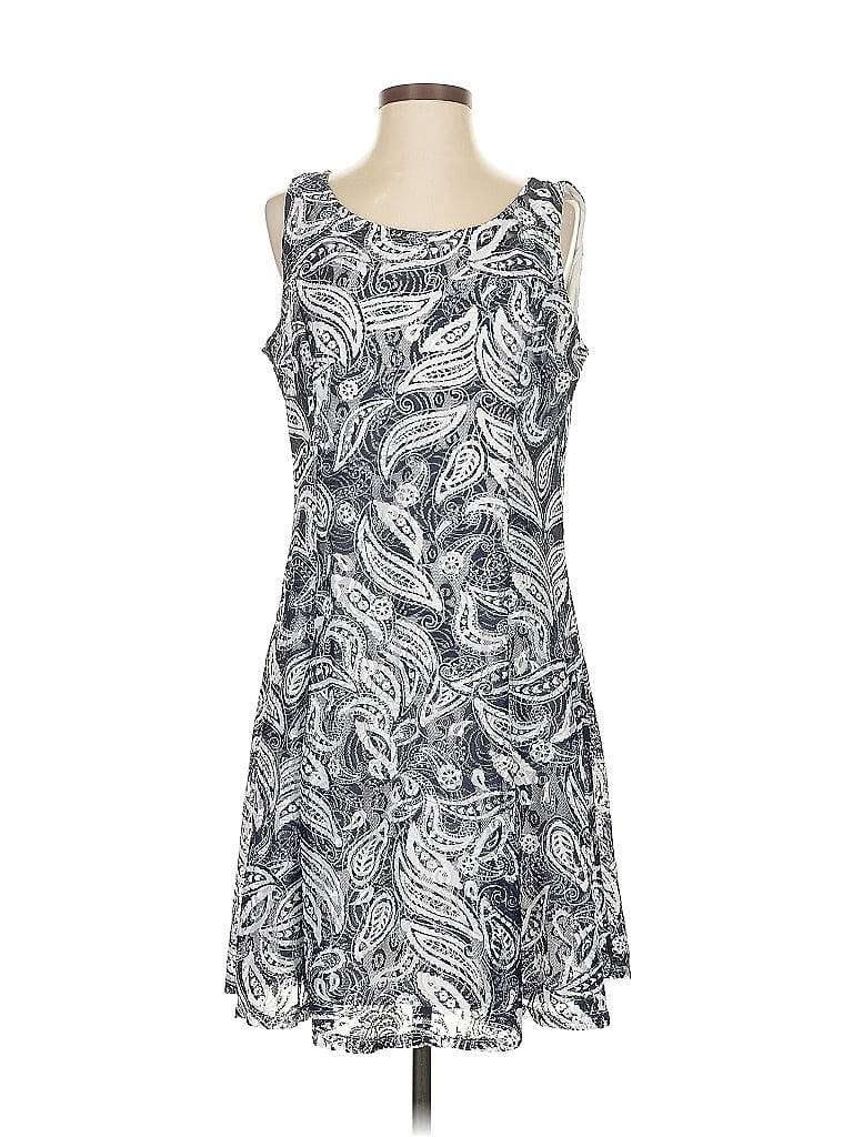Click to view more detailed imagery on our partner's website Pre-owned Perceptions Casual Dress In Gray