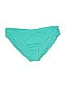 Apt. 9 Solid Teal Blue Swimsuit Bottoms Size 1X - photo 1