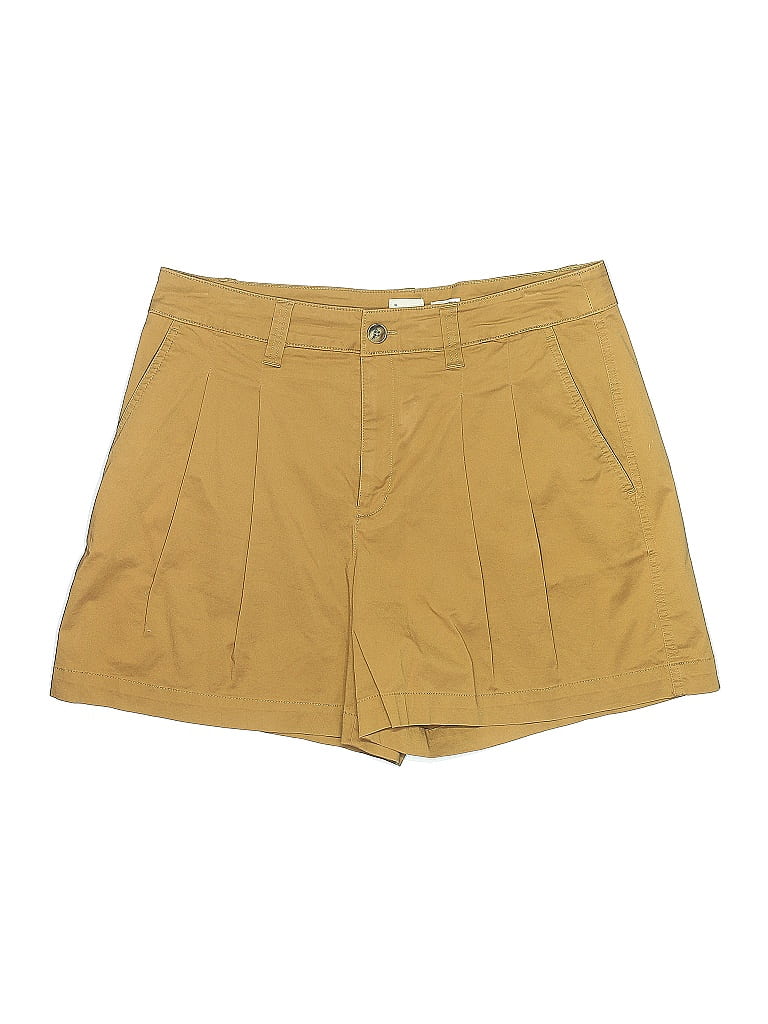 Pre-owned A New Day Khaki Shorts In Gold