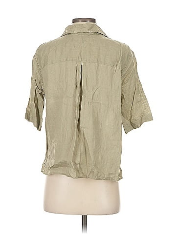 United Colors Of Benetton 3/4 Sleeve Button-Down Shirt (view 2)