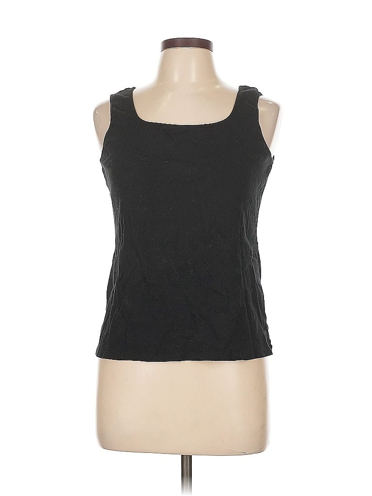 Pre-owned Ruby Rd. Tank Top Black Strapless Neckline Tops