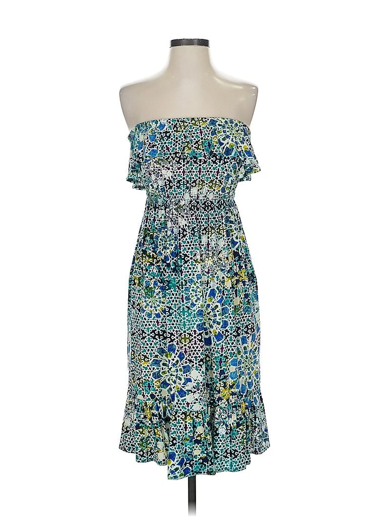 Pre-owned A.n.a. A New Approach Cocktail Dress In Blue