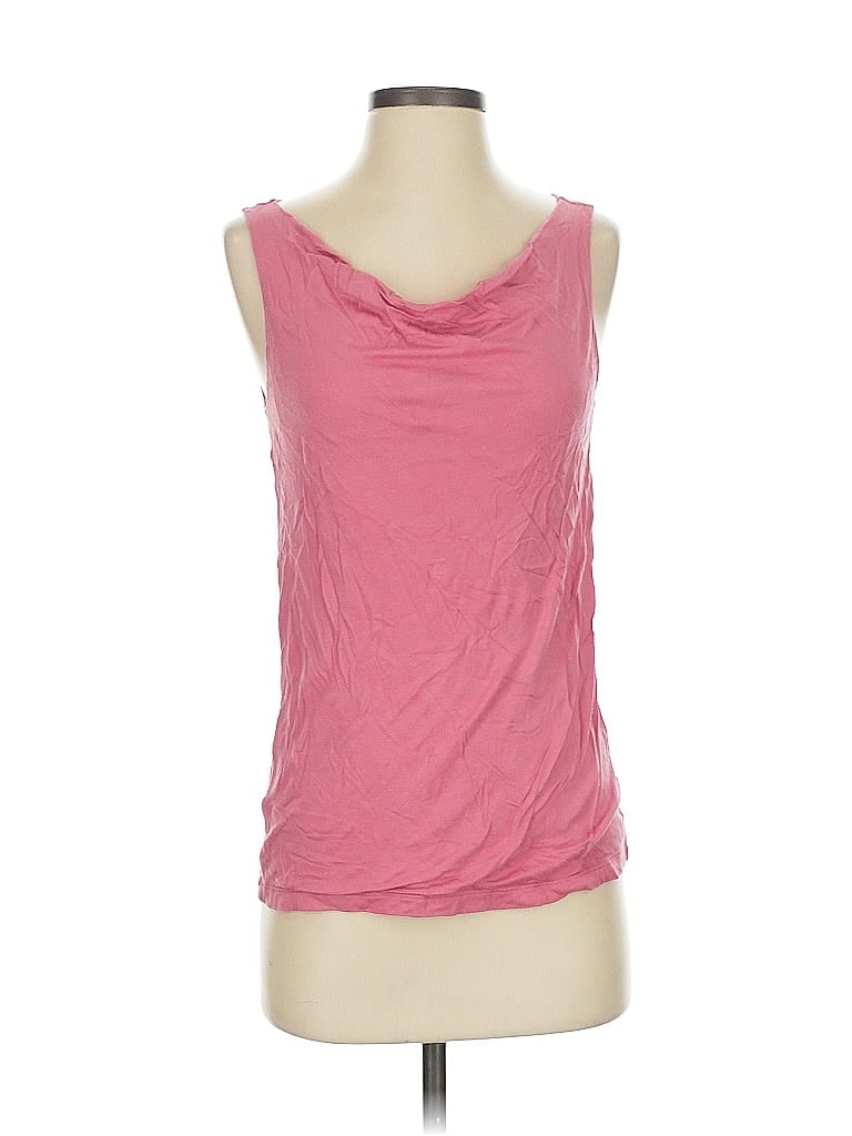 Pre-owned Ann Taylor Loft Sleeveless T-shirt In Pink