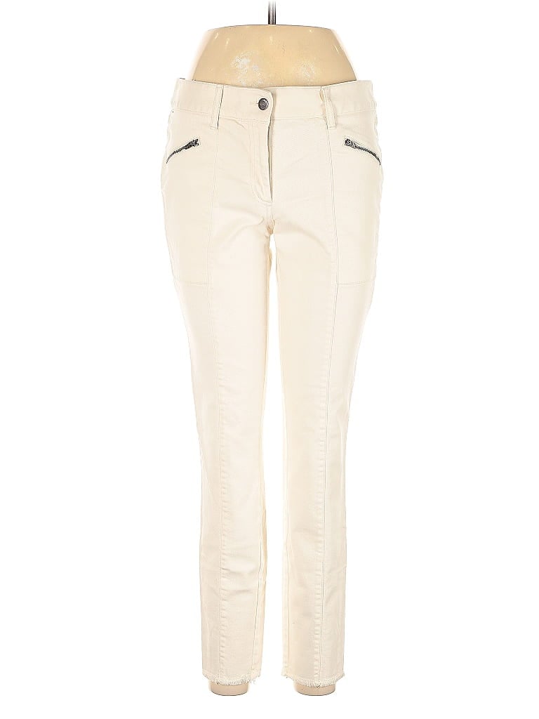 Pre-owned Ann Taylor Loft Casual Pants In White