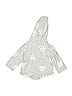 First Impressions 100% Cotton Gray Zip Up Hoodie Size 0-3 mo - photo 2