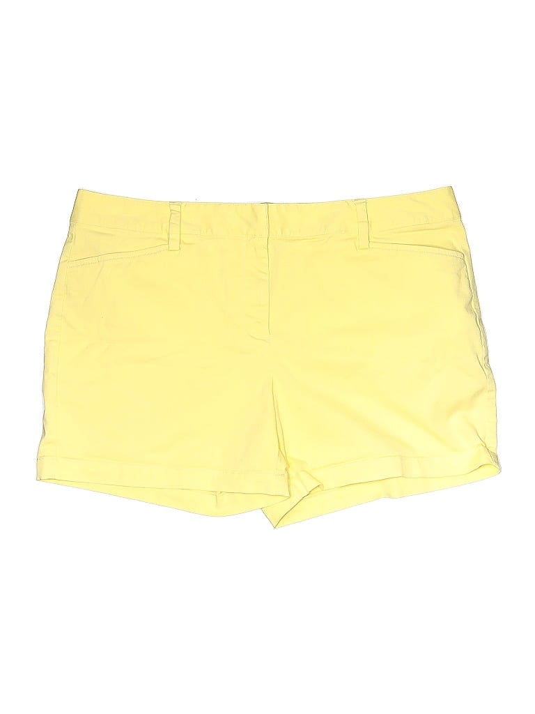 Pre-owned Lands' End Shorts In Yellow