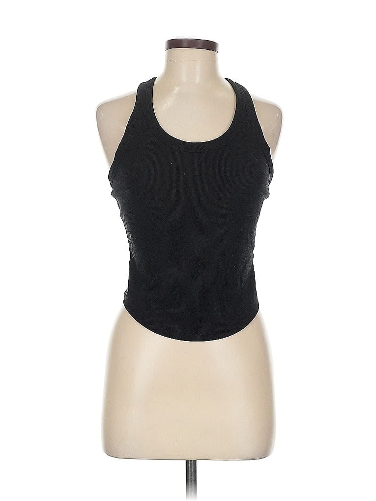 Pre-owned Active By Old Navy Tank Top Black Halter Neckline Tops