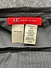 AK Anne Klein Chevron-herringbone Gray Black Wool Skirt Size 12 - photo 3