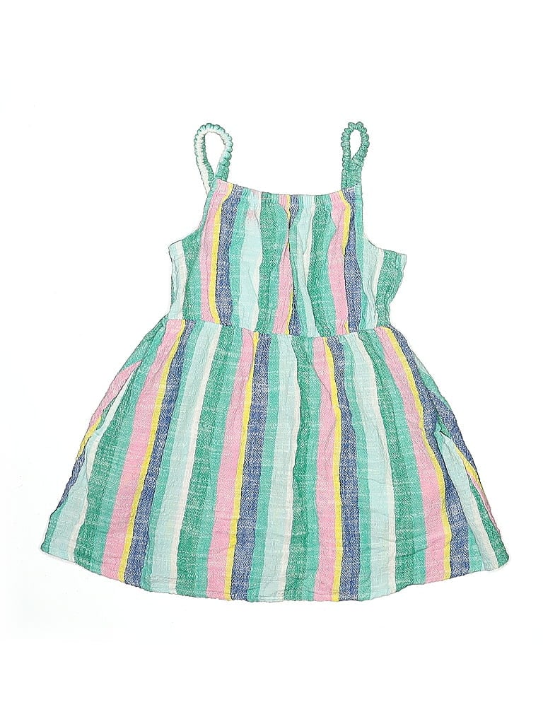 Pre-owned Cat & Jack Kids' Dress In Green