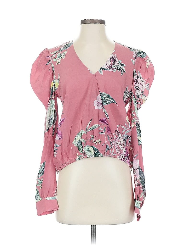 Pre-owned Generation Love 3/4 Sleeve Blouse In Pink