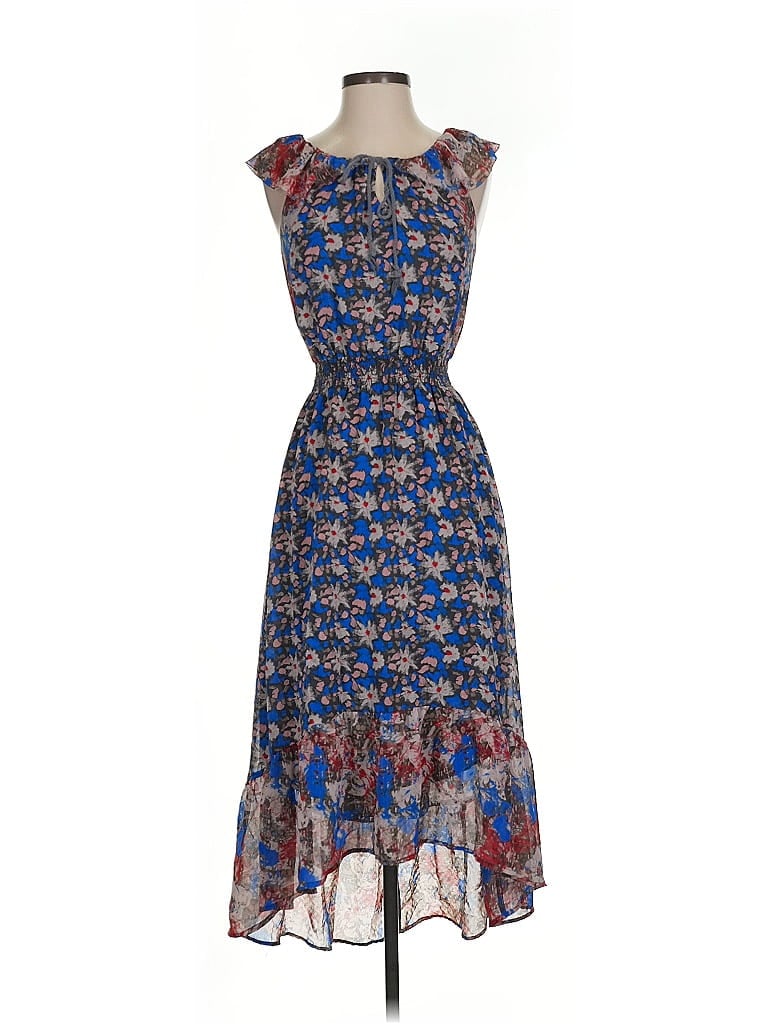 Pre-owned I Heart Ronson Casual Dress In Blue