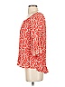 Assorted Brands 100% Rayon Red 3/4 Sleeve Blouse Size XS - photo 5