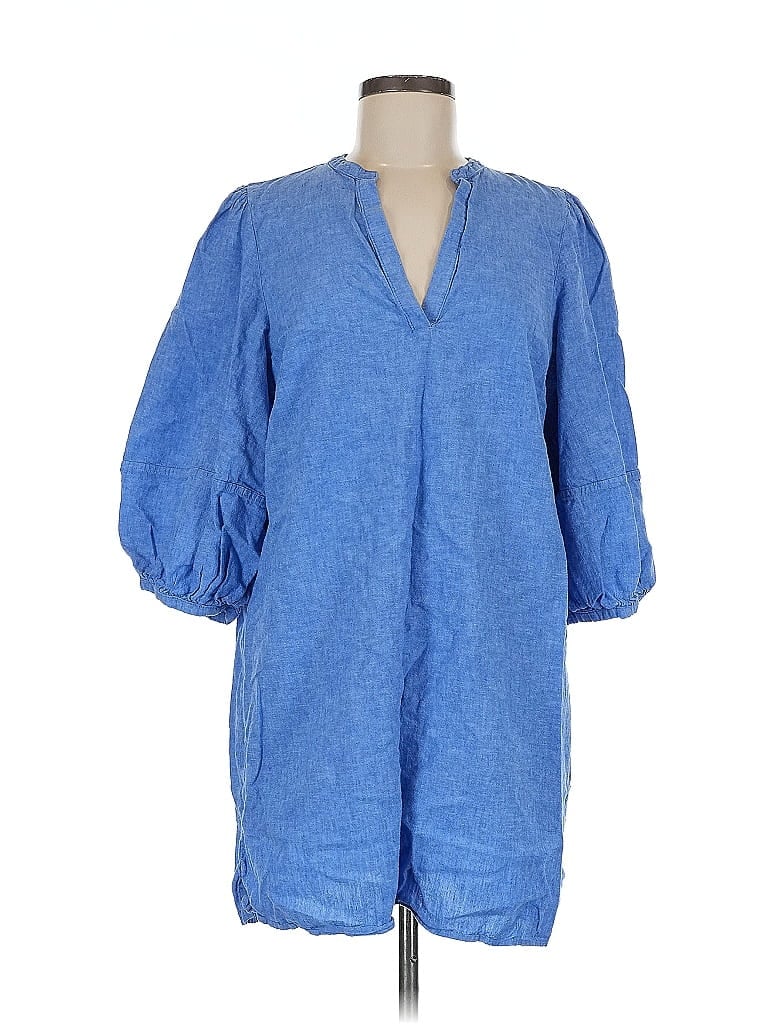 Pre-owned H&m Casual Dress In Blue