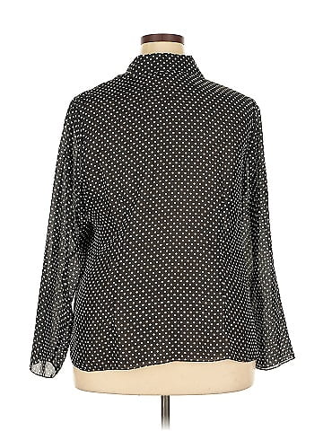 Lane Bryant Outlet 3/4 Sleeve Blouse (view 2)
