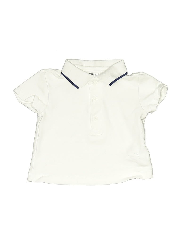 Pre-owned Little Me Babies' Short Sleeve Top White Tops