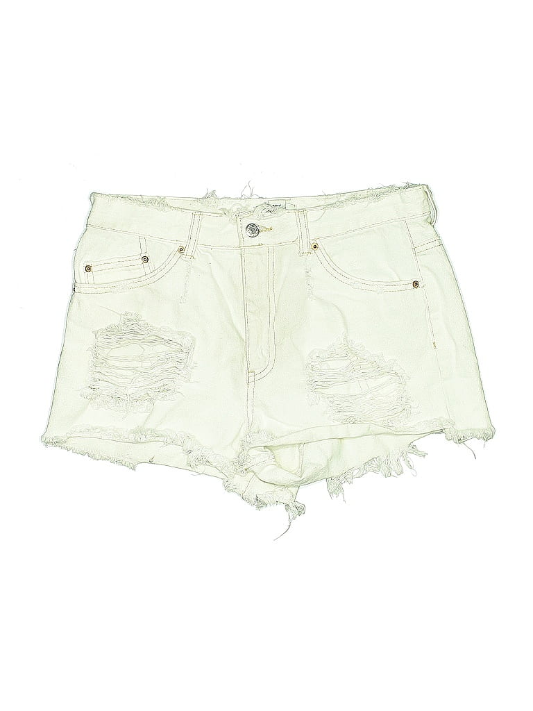 Click to view more detailed imagery on our partner's website Pre-owned Forever 21 Denim Shorts In White