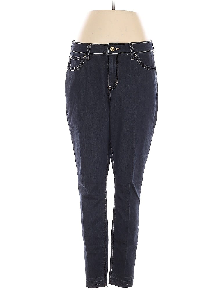 Pre-owned Jlo By Jennifer Lopez Jeggings In Blue