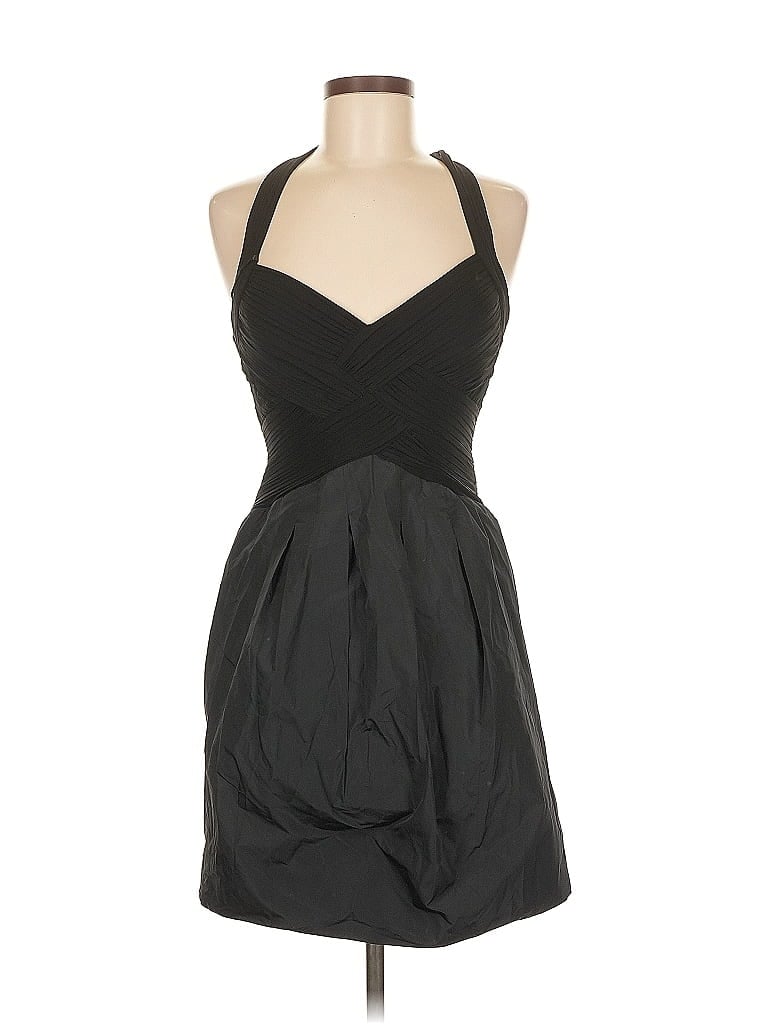 Pre-owned Bcbgmaxazria Cocktail Dress In Black