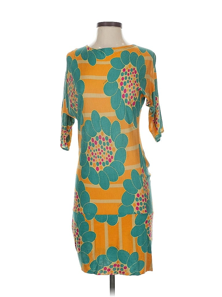 Pre-owned T-bags Los Angeles Cocktail Dress In Orange