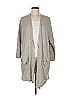 DONNI Gray Tan Cardigan One size - photo 1