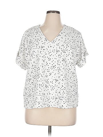 MELLODAY Short Sleeve Blouse (view 1)