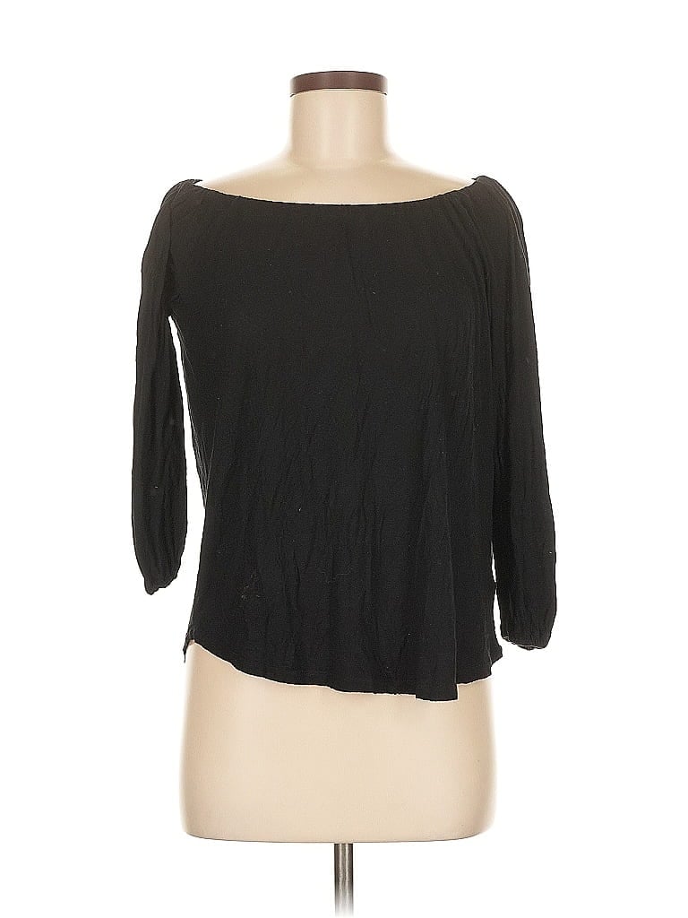 Click to view more detailed imagery on our partner's website Pre-owned Workshop Republic Clothing 3/4 Sleeve T-shirt In Black