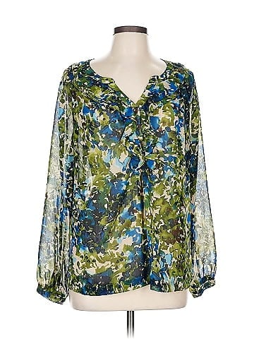 Jones New York Sport Long Sleeve Blouse (view 1)