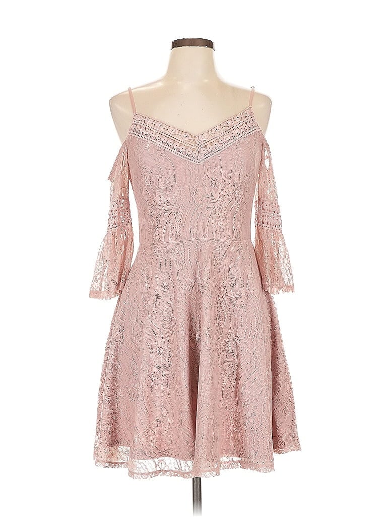 Pre-owned City Triangles Cocktail Dress In Pink