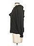Ann Taylor LOFT 100% Polyester Black 3/4 Sleeve Blouse Size XS - photo 5
