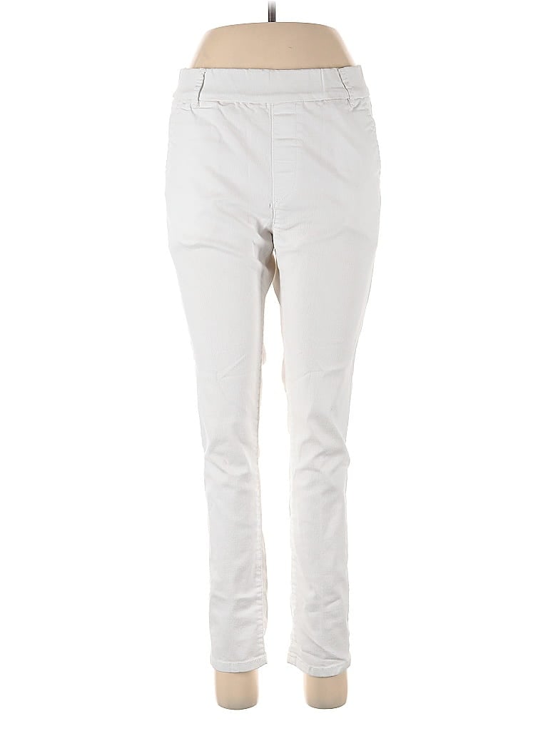 Pre-owned Flog Casual Pants In White