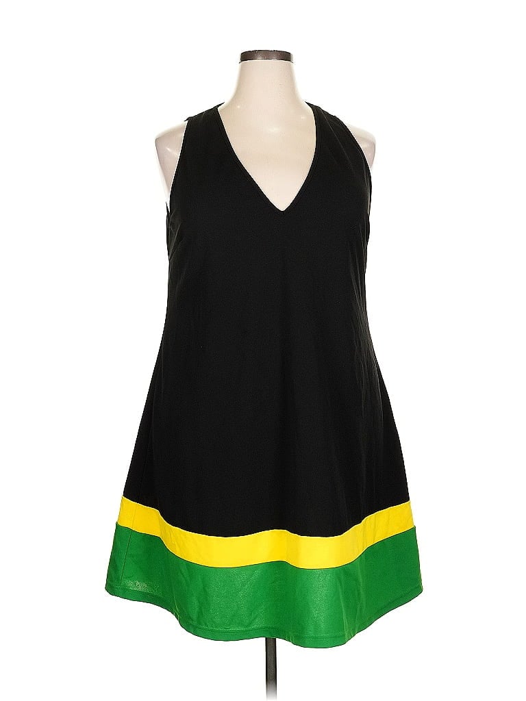 Pre-owned Shein Curve Casual Dress In Black