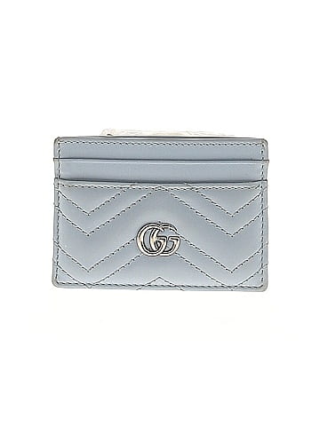 Gucci Calfskin Matelasse GG Marmont Card Holder (view 1)