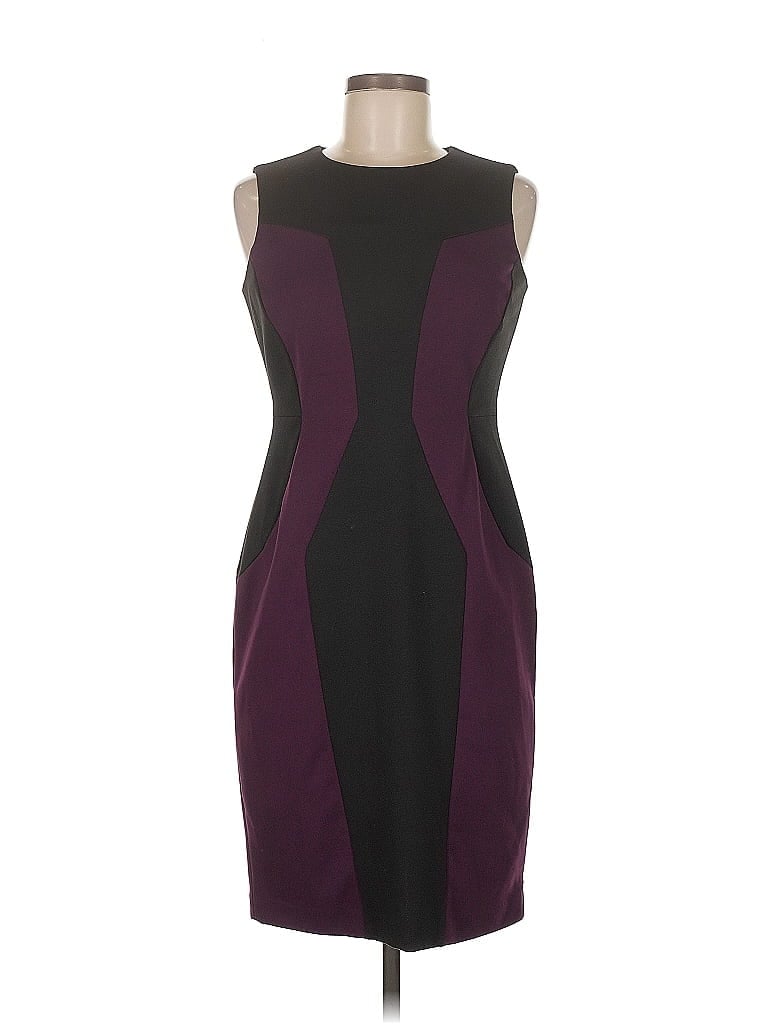 Click to view more detailed imagery on our partner's website Pre-owned Calvin Klein Cocktail Dress In Burgundy