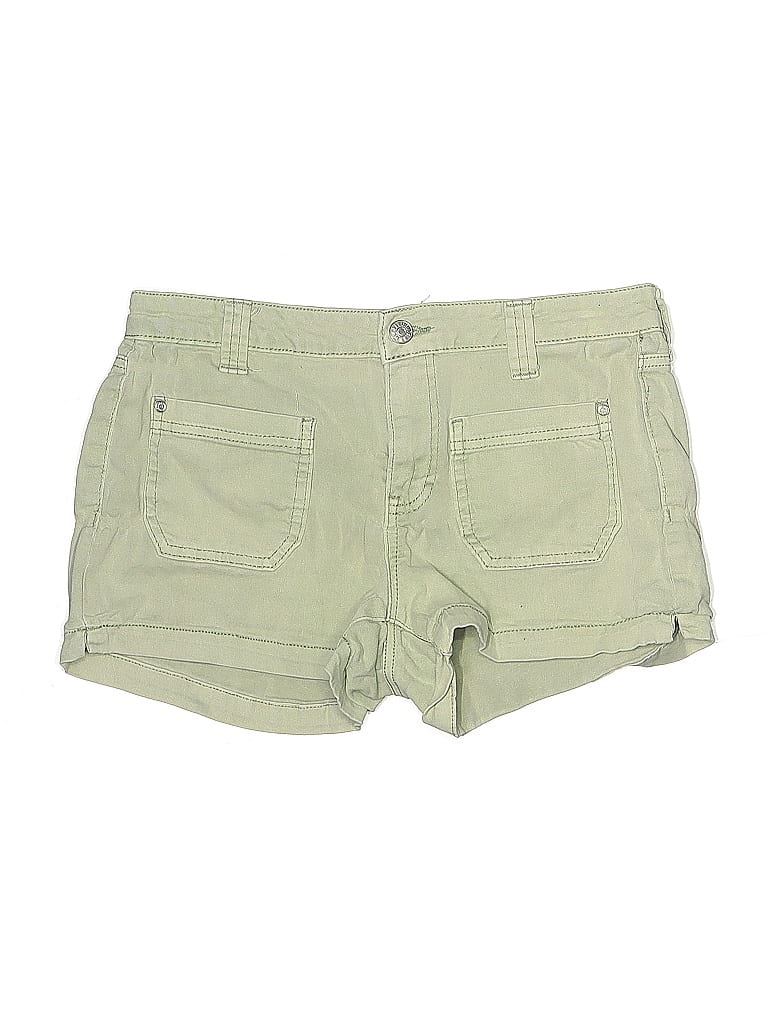 Pre-owned Celebrity Pink Khaki Shorts In Green