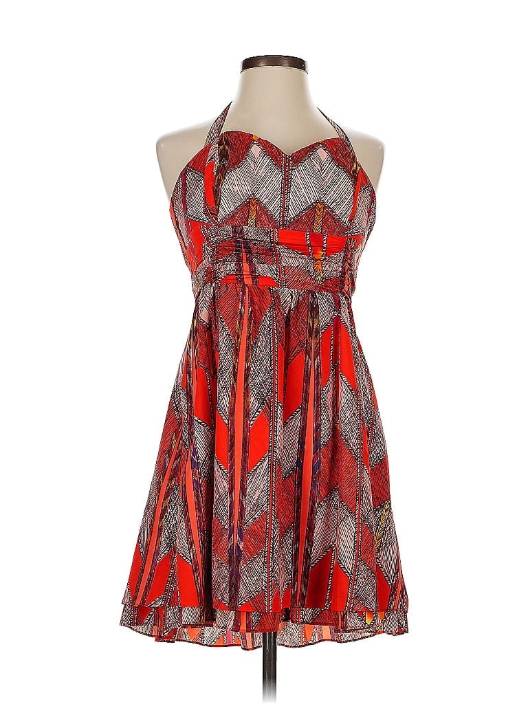 Pre-owned Guess Cocktail Dress In Red