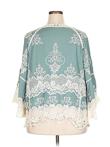 Democracy 3/4 Sleeve Blouse (view 2)