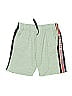 Kenneth Cole 100% Cotton Color Block Green Gray Athletic Shorts Size 6 - photo 1