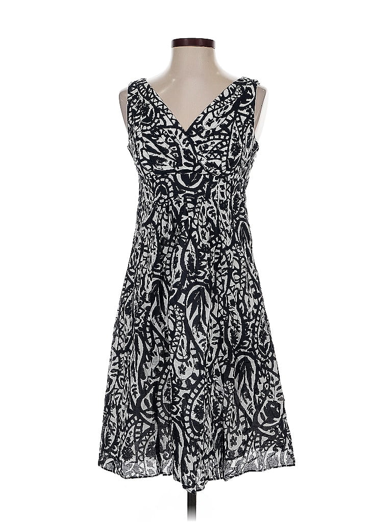 Pre-owned Lands' End Cocktail Dress In Black
