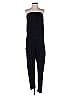 Topshop 100% Viscose Solid Black Jumpsuit Size 8 - photo 1