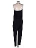 Topshop 100% Viscose Solid Black Jumpsuit Size 8 - photo 2