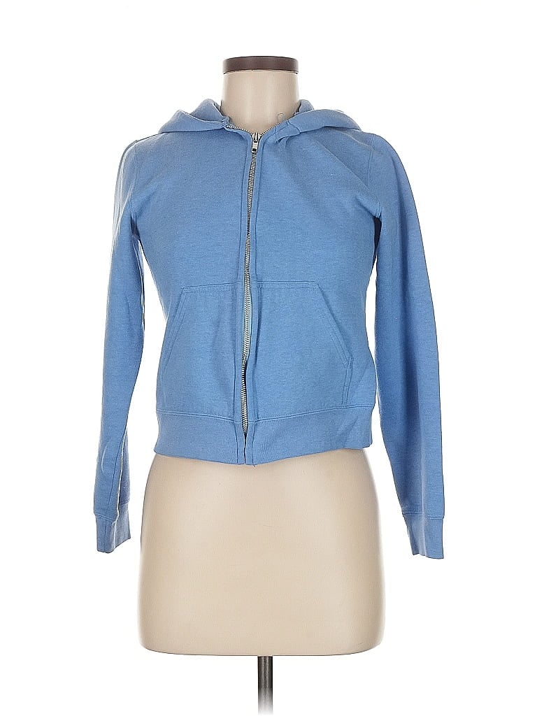 Pre-owned Old Navy Zip Up Hoodie In Blue