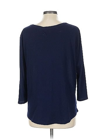 Soho JEANS NEW YORK & COMPANY 3/4 Sleeve Top (view 2)